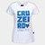 Camiseta Cruzeiro Feminina - Branco