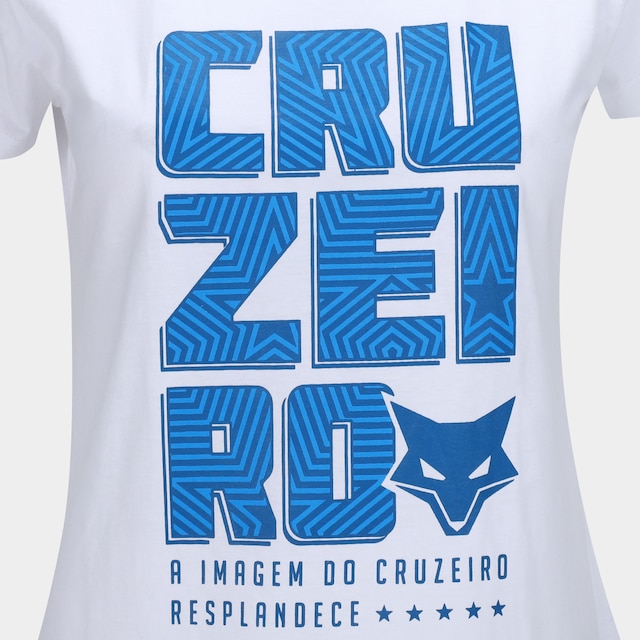 Camiseta Cruzeiro Feminina