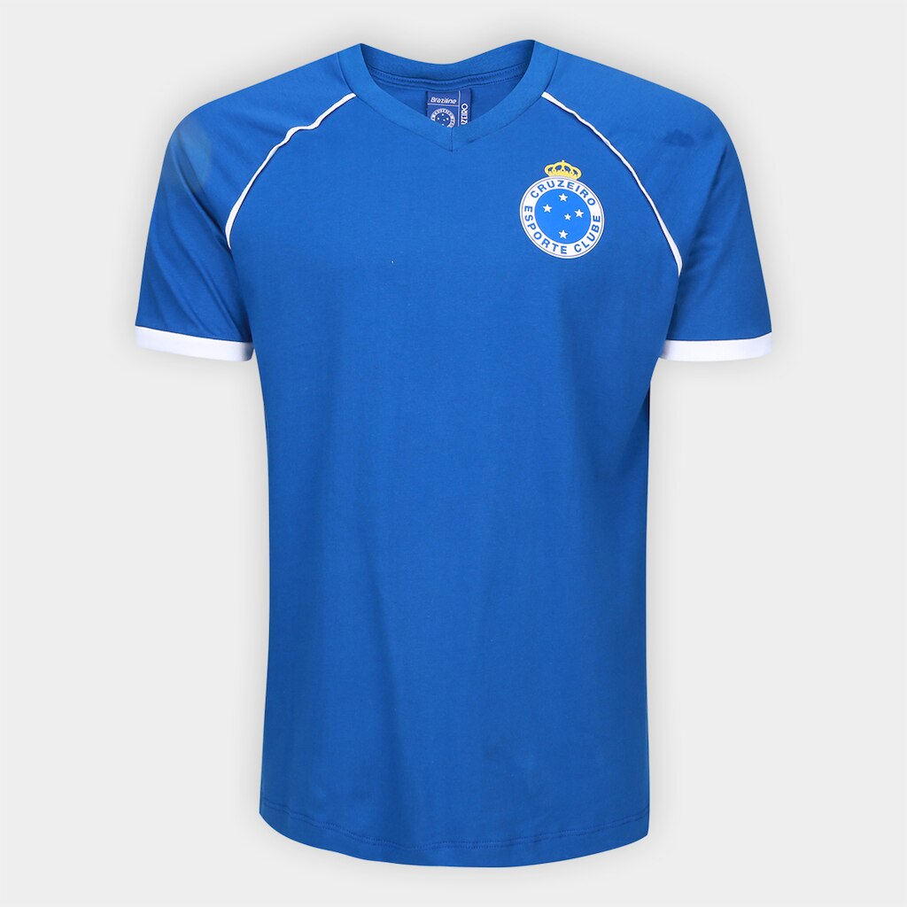 Camiseta Cruzeiro Franco Básica Masculina