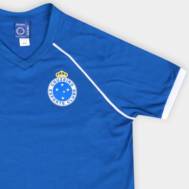 Camiseta Cruzeiro Franco Básica Masculina