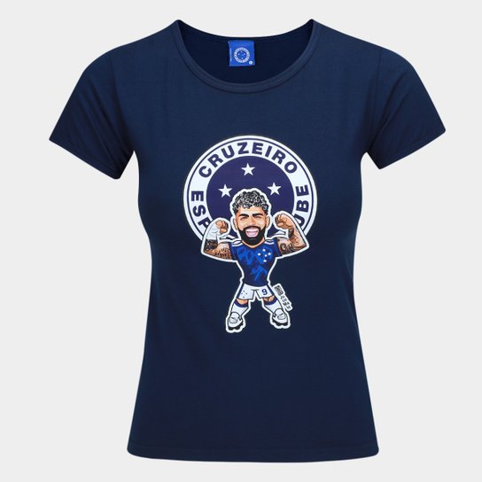 Camiseta Cruzeiro Gabigol Feminina