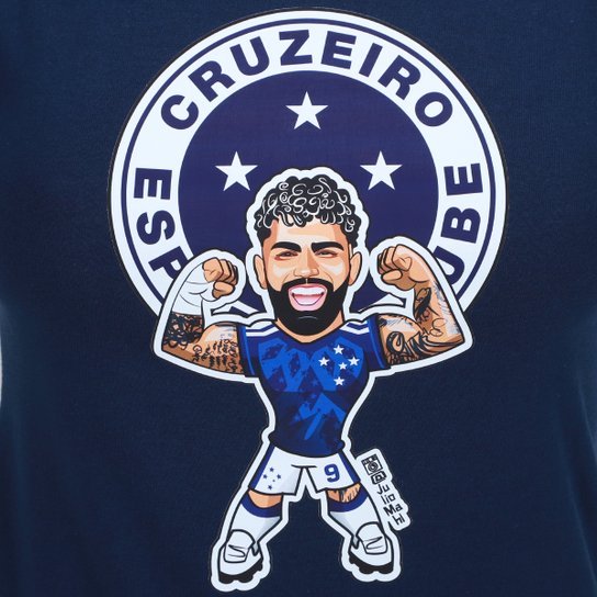 Camiseta Cruzeiro Gabigol Feminina