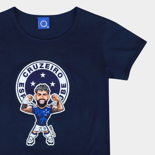 Camiseta Cruzeiro Gabigol Feminina