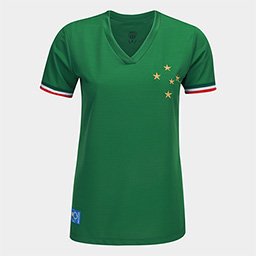 Camiseta Cruzeiro Palestra Retrômania Feminina