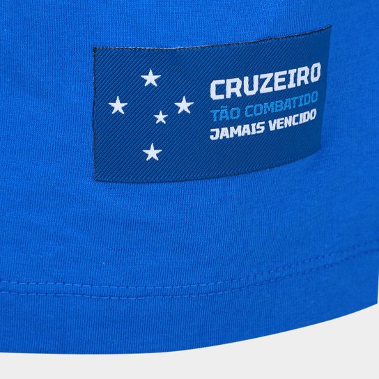 Camiseta Cruzeiro Raglan Feminina