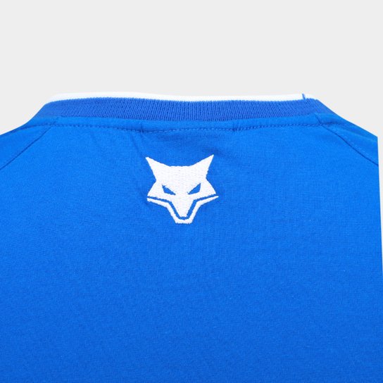 Camiseta Cruzeiro Raglan Feminina