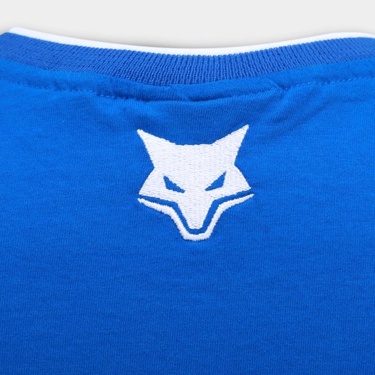 Camiseta Cruzeiro Raglan Feminina