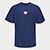 Camiseta Oversized Cruzeiro Raposa Masculina - Marinho