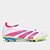 Chuteira Campo Adidas Predator League LL Unissex - Branco+Rosa
