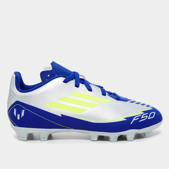 Chuteira Campo Infantil Adidas F50 Club Messi