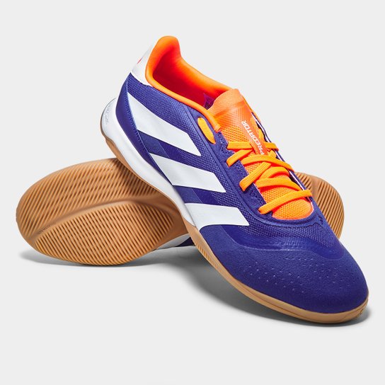 Chuteira Futsal Adidas Predator 24 League Low Unissex