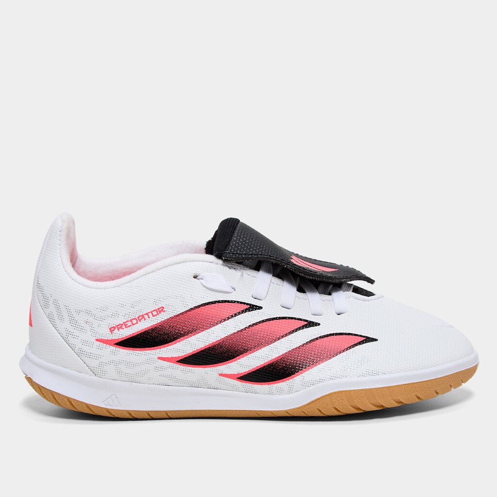 Chuteira Infantil futsal Adidas Predator Club Língua Dobrável