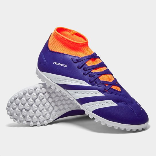 Chuteira Society Adidas Predator 24 Club Sock Unissex