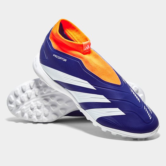 Chuteira Society Adidas Predator 24 League Sem Cadarço Unissex