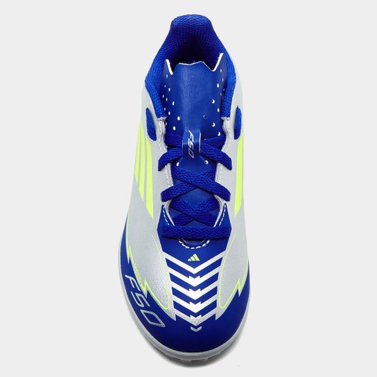 Chuteira Society Infantil Adidas F50 Club Messi