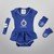 Conjunto Cruzeiro c/ 3 peças Infantil - Azul+Branco