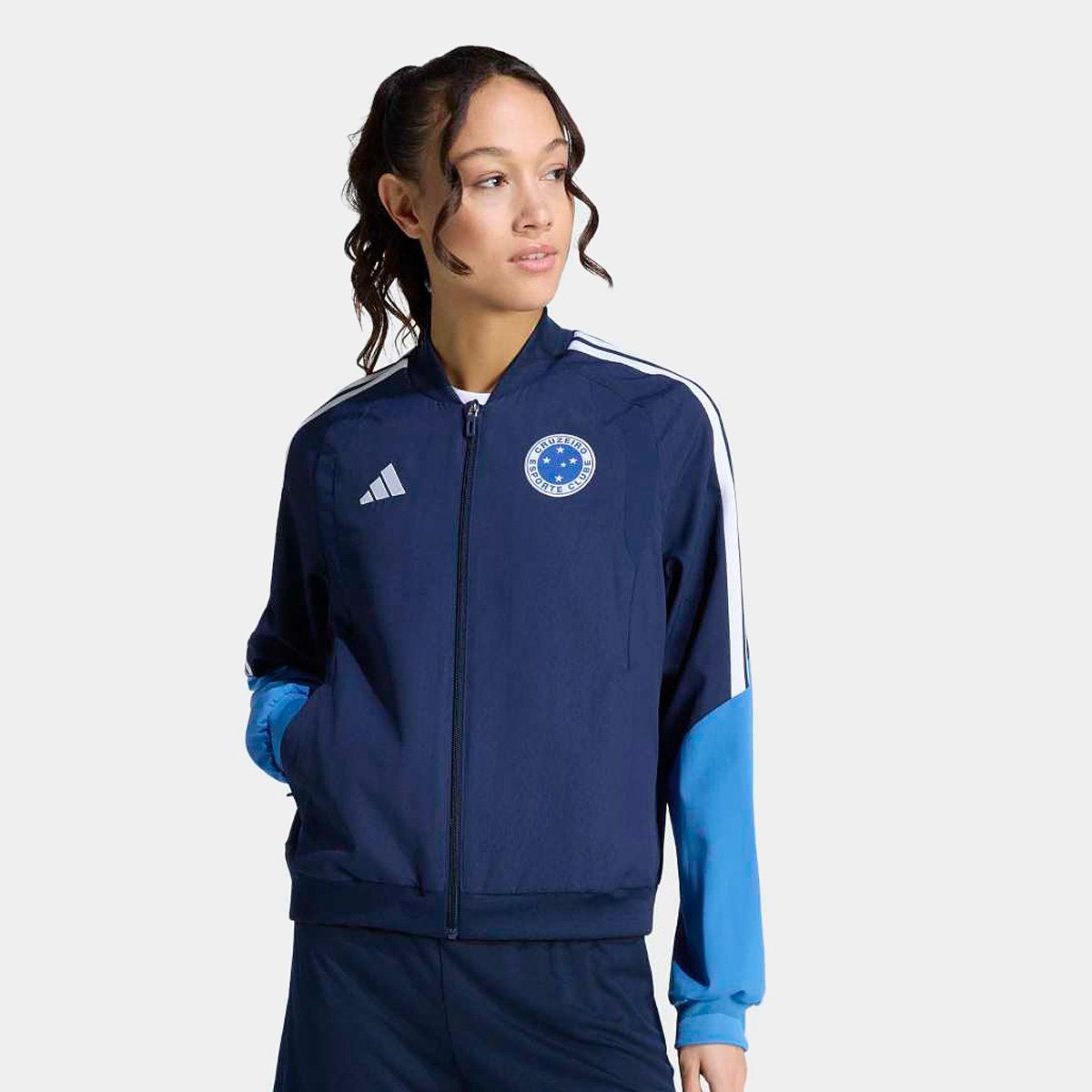 Jaqueta Cruzeiro 26/27 Apresentacão Adidas Feminina