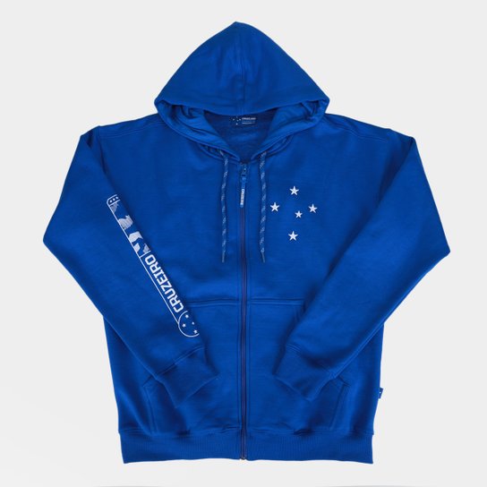 Jaqueta Moleton Cruzeiro Plus Size Masculina