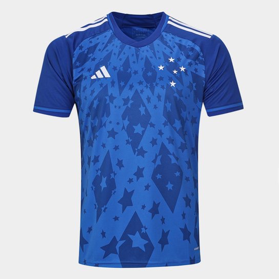 Kit 3 Camisas Cruzeiro s/nº Torcedor + Goleiro Adidas Masculina