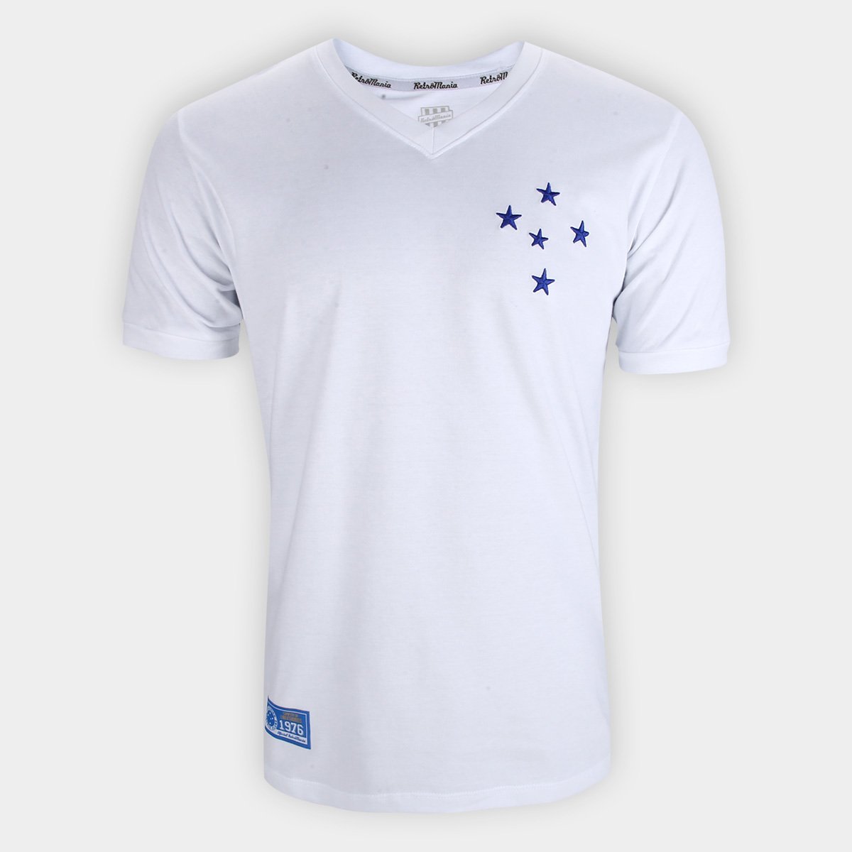 Kit Camisa Cruzeiro RetrôMania Libertadores 1976 Masculina 3
