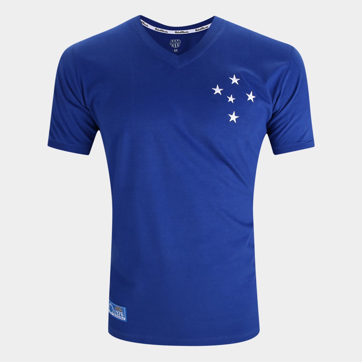 Kit Camisa Cruzeiro RetrôMania Libertadores 1976 Masculina 4