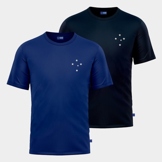 Kit Camiseta Cruzeiro Classic Masculina