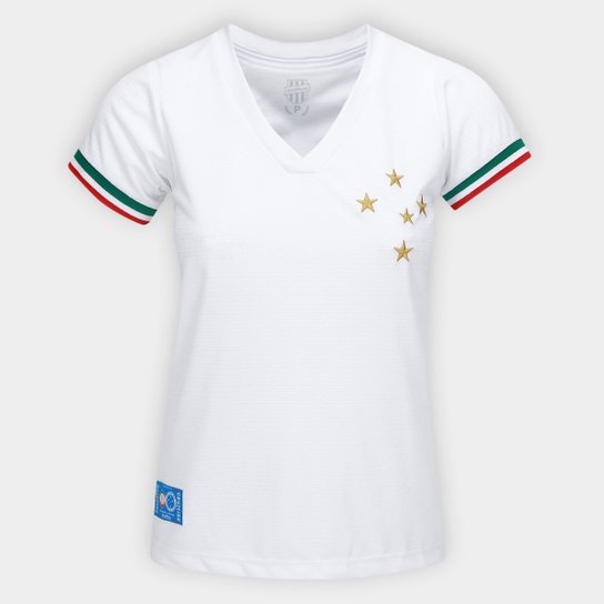 Kit Camiseta Cruzeiro Palestra C/2 Feminina