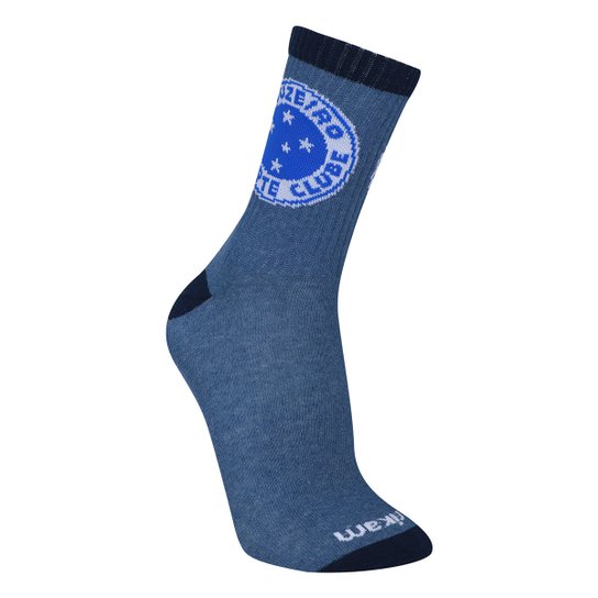 Kit Meias Cruzeiro Rikam - 3 Pares