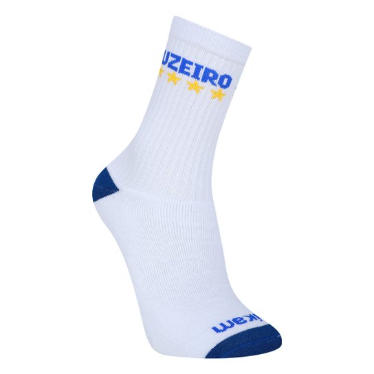 Kit Meias Cruzeiro Rikam - 3 Pares