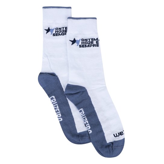 Meia Cruzeiro Cano Longo Rikam