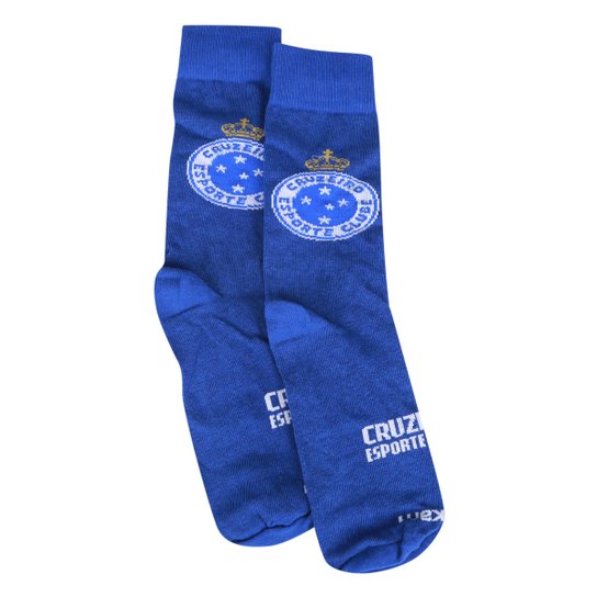 Meia Cruzeiro Casual Rikam Masculina