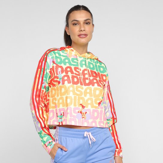 Moletom Adidas Farm Com Capuz Feminino