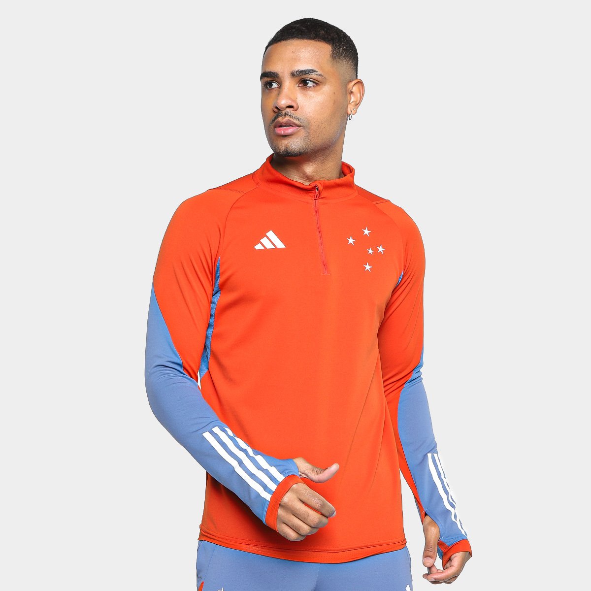 Moletom Cruzeiro 24/25 Comissão Técnica Adidas Masculino