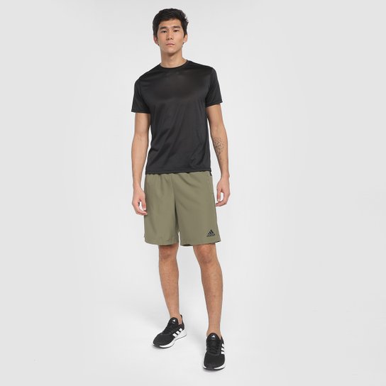 Short Adidas Tactel Colorblock Masculino