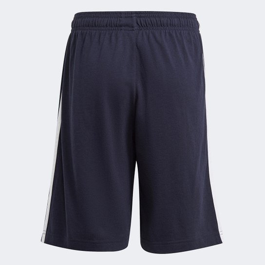 Short Infantil Adidas Essentials 3 Stripes Masculino