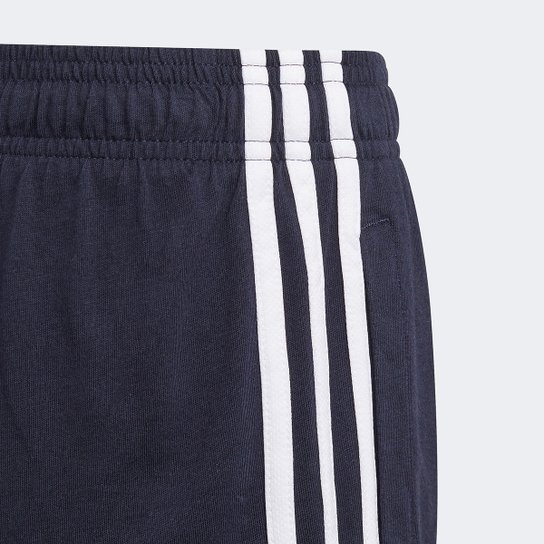 Short Infantil Adidas Essentials 3 Stripes Masculino