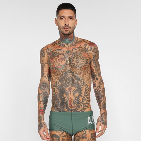 Sunga Adidas Lineage Larga Masculina