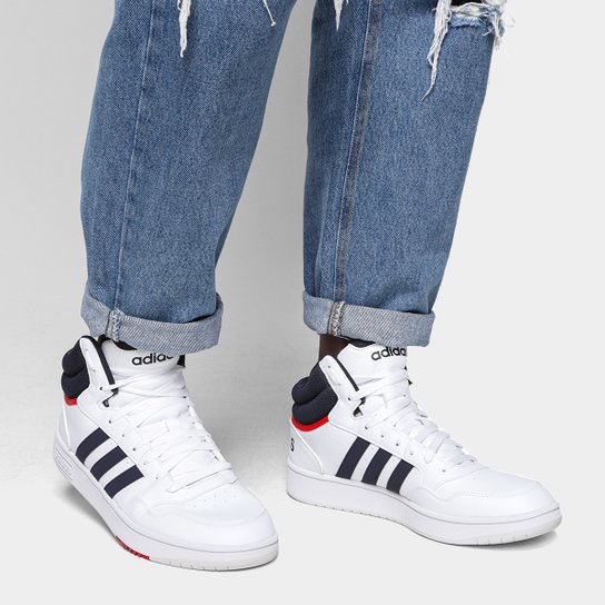 Tênis Adidas Hoops 3.0 Mid Masculino