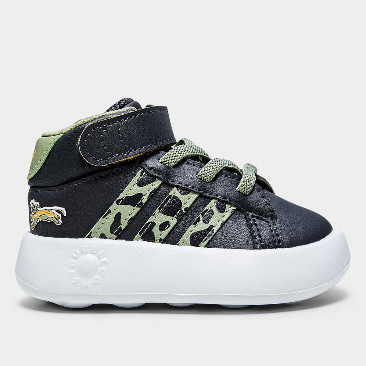 Tênis Infantil Adidas Grand Court Mid Rei Leão Loja do Cruzeiro