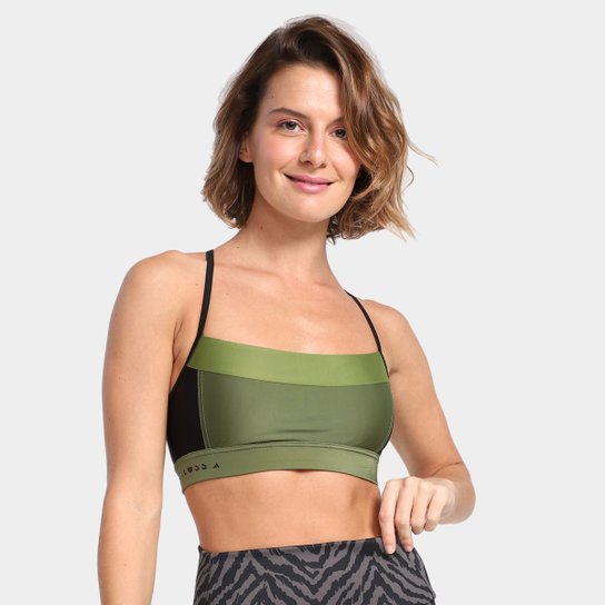 Top Com Bojo Removível Adidas Karlie Kloss Bikini